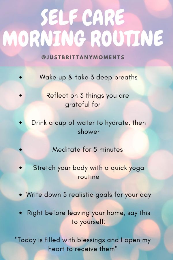 inspiring morning routine images